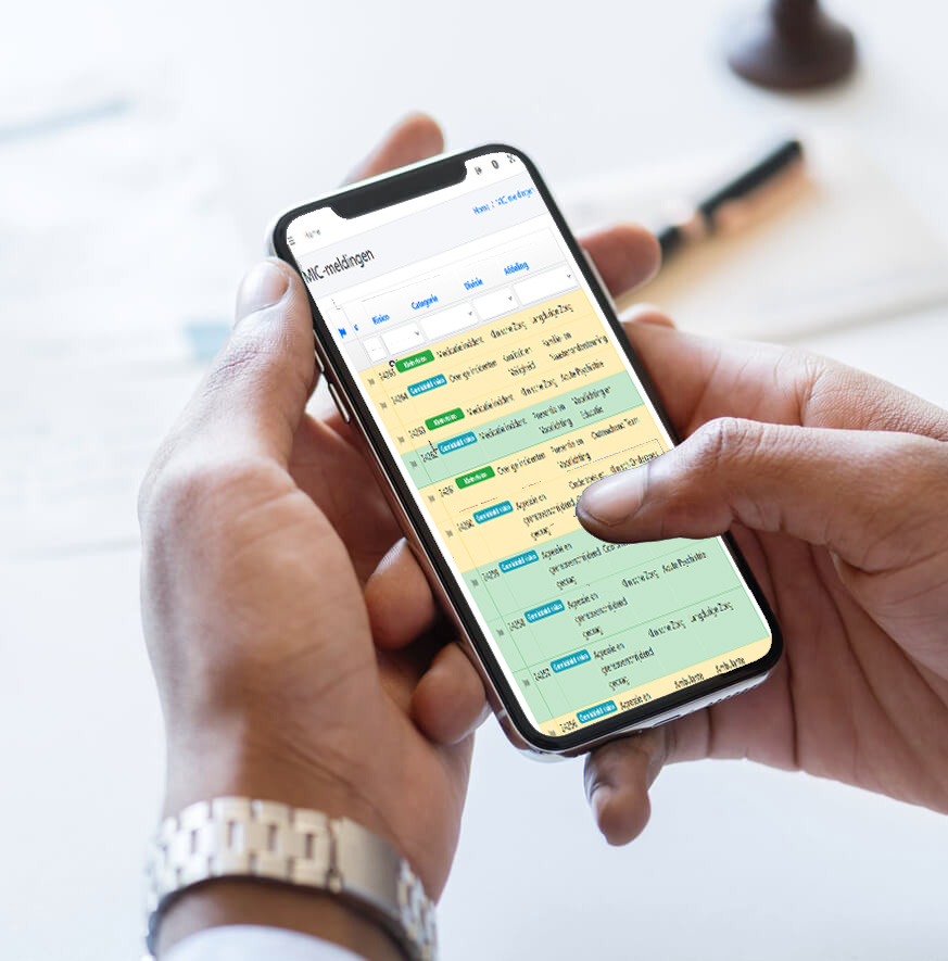 Monitoring van meldingen