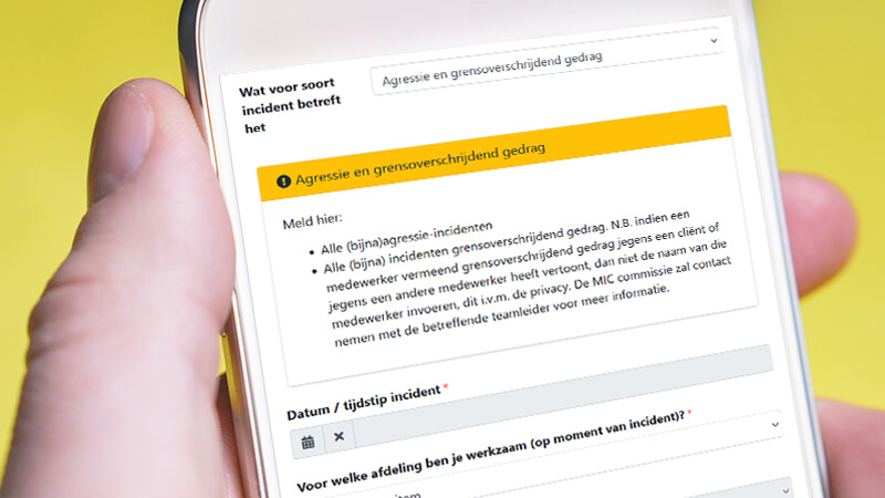 Belang van  incidentregistratie